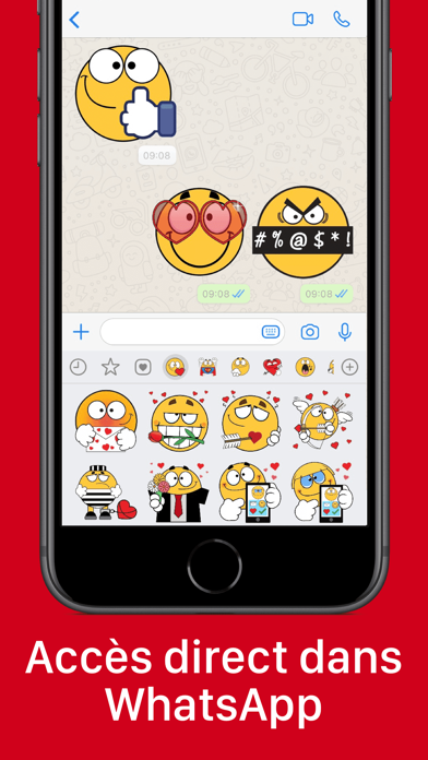 Screenshot #3 pour Emojidom stickers et smileys