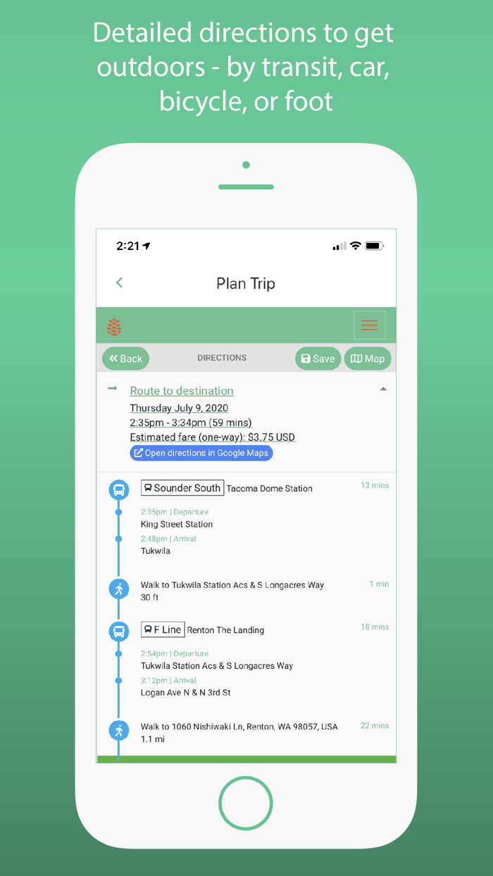 TOTAGO Maps Parks and Trails
