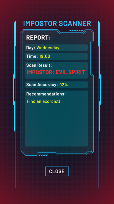 Impostor Scanner Screenshot