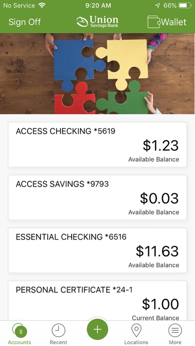 Union Savings Bank Mobile Screenshot