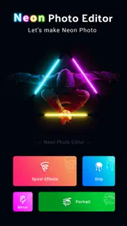 neon photo effect iphone screenshot 1