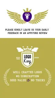 How to cancel & delete vintage logo maker - logo king 2