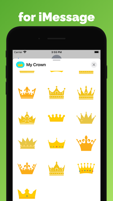 My Crown - stickers & emoji Screenshot