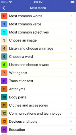 Game screenshot Выучите английские фразы apk