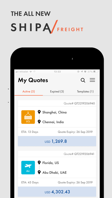 Shipa Freight Screenshot