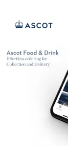 Ascot Food & Drink Ordering screenshot #1 for iPhone