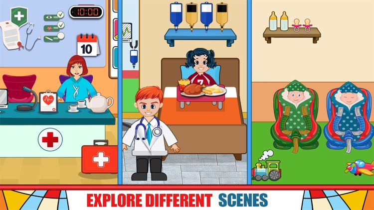Pretend play Hospital Care
