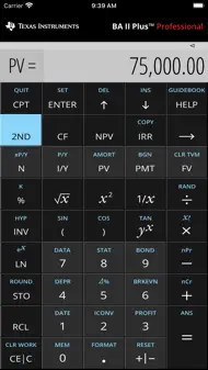 BA II Plus™ Financial Calc iphone bilder 4