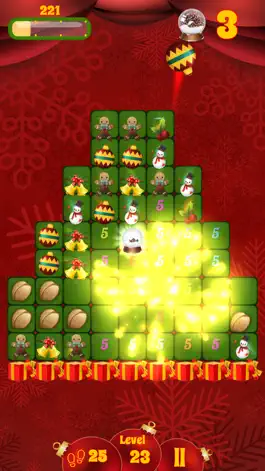 Game screenshot Christmas Match-Three Puzzle apk