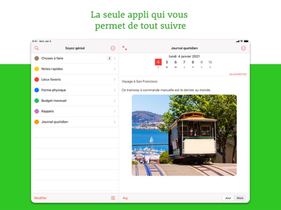 Screenshot #4 pour Daily Tracker Suivi Quotidien