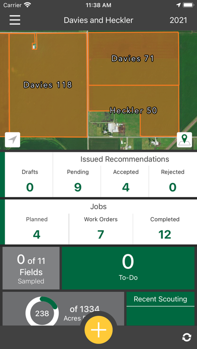 MFA Agronomy Dashboard Screenshot