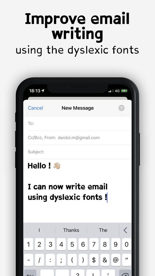 #2. Dyslexia fonts (macOS) 来自: michael dardol
