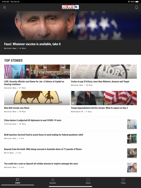 App screenshot