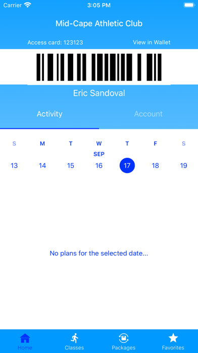 Mid-Cape Athletic Club Screenshot