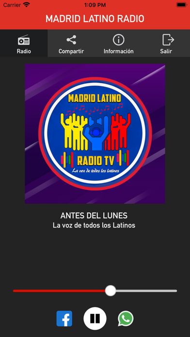 MADRID LATINO RADIO Y TV Screenshot