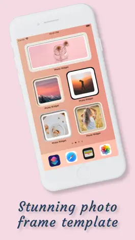 Game screenshot Photo Widget - фото виджет apk