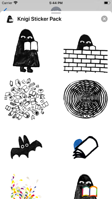 Knigi Sticker Pack Screenshot