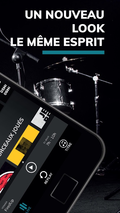 Vertical Radio Screenshot