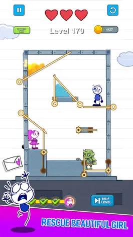 Game screenshot Pencil Boy: Pull The Pin apk