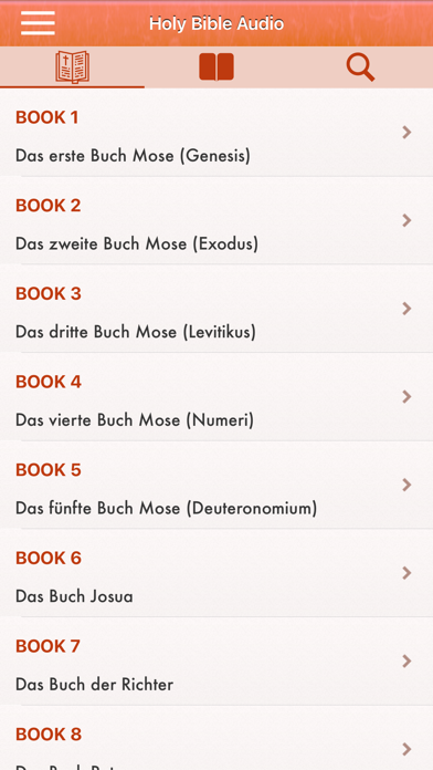 Screenshot #1 pour German Bible Audio Luther