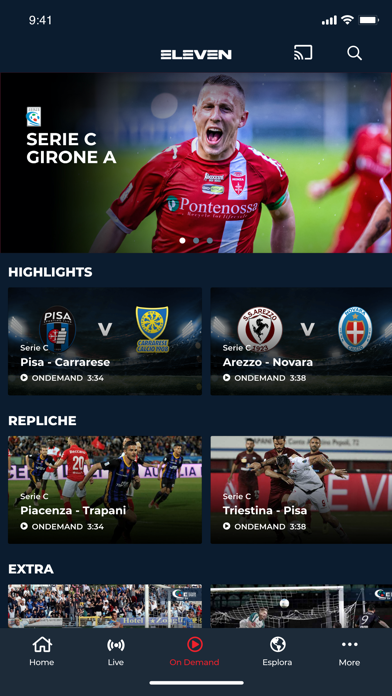 Eleven Sports Italia screenshot 3
