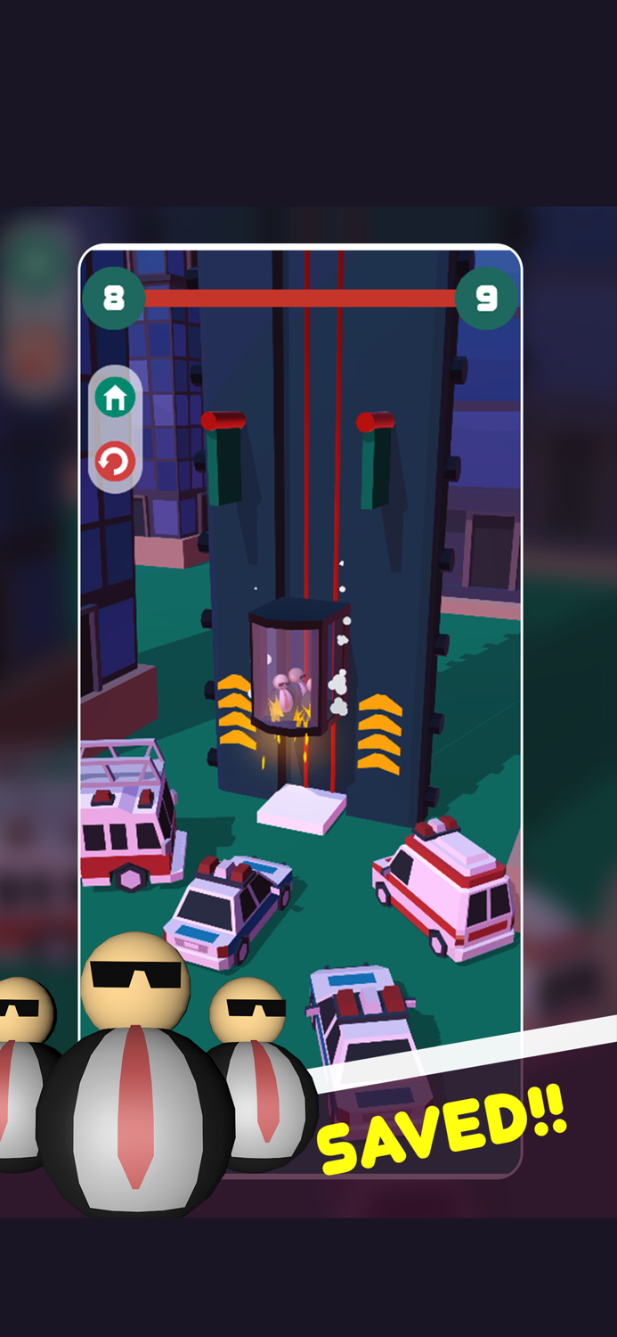 Elevator Fall best casual game