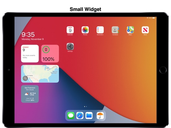 Screenshot #4 pour WeatherWidget: Quick Glance