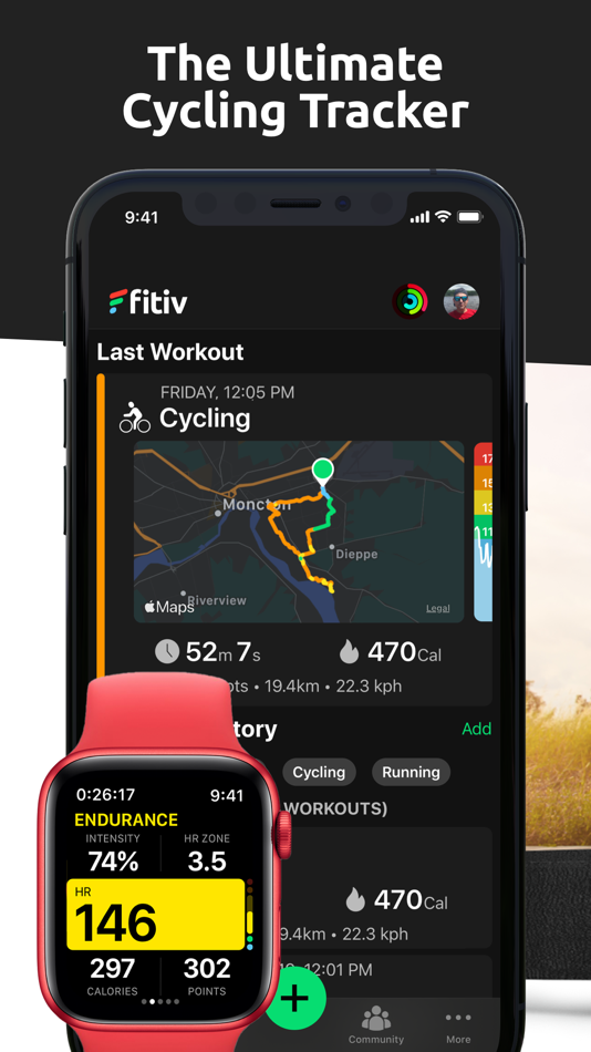 FITIV Ride GPS Cycling Tracker - 6.8.8 - (iOS)