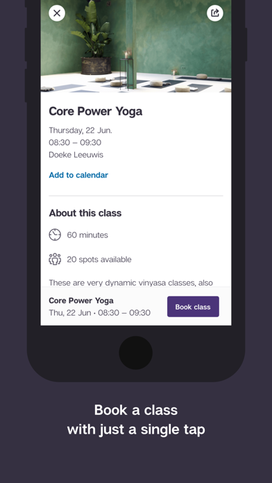 Blossom: Booking App Screenshot