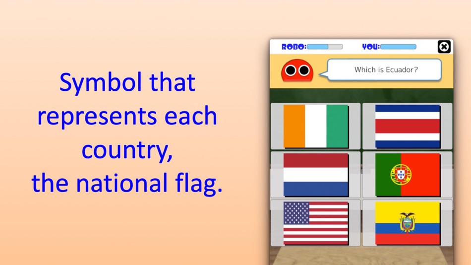 #3. Robo Flags. (iOS) 由: MASAHIRO MIZUTANI