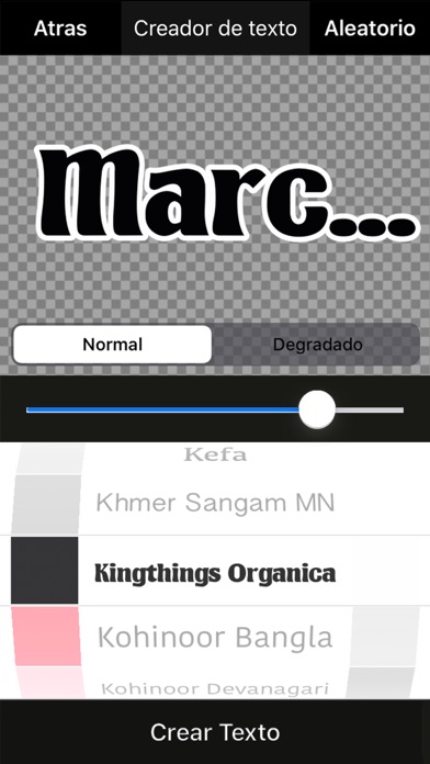 Marcas de agua Screenshot