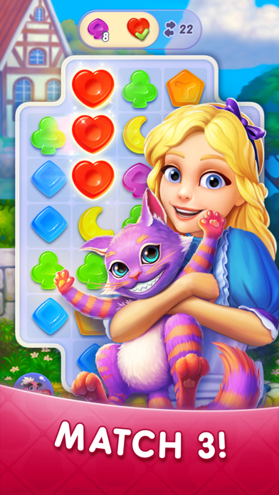 Screenshot #1 pour WonderMatch - match 3 puzzle