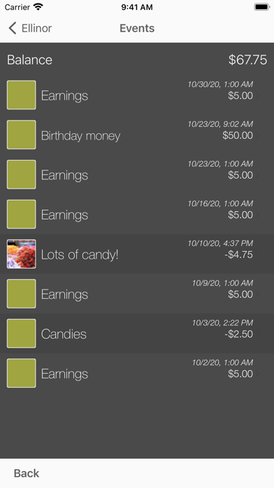 Screenshot #3 pour Our Bank - Allowance