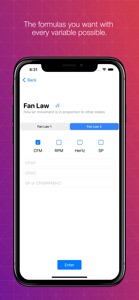 HVAC Formulas Tech Calculator screenshot #6 for iPhone