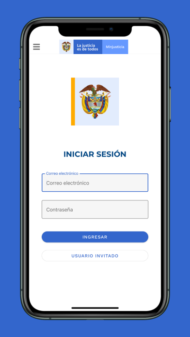 Minjusticia Colombia Screenshot