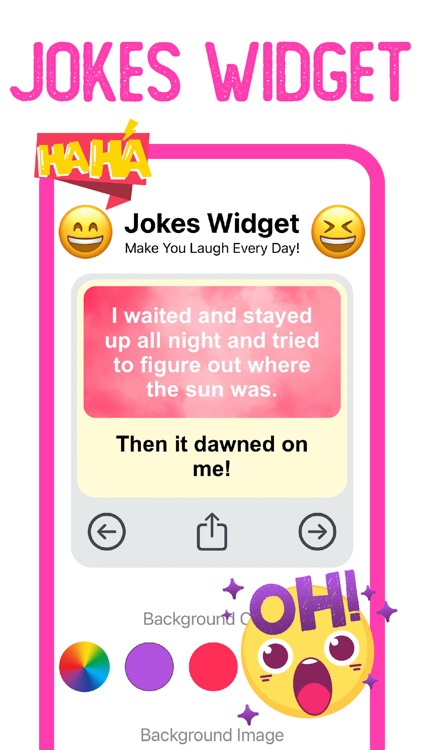 Jokes Widget - 3K+ Funny Joke