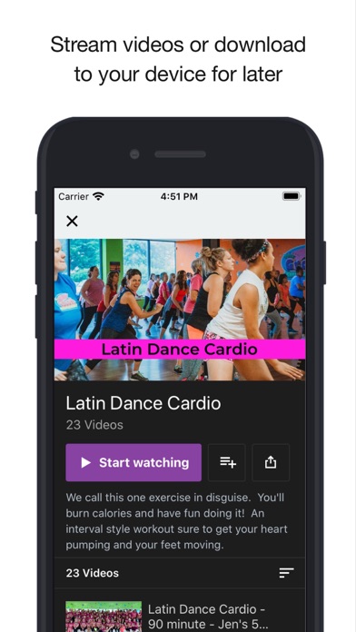 Groove Fitness Screenshot