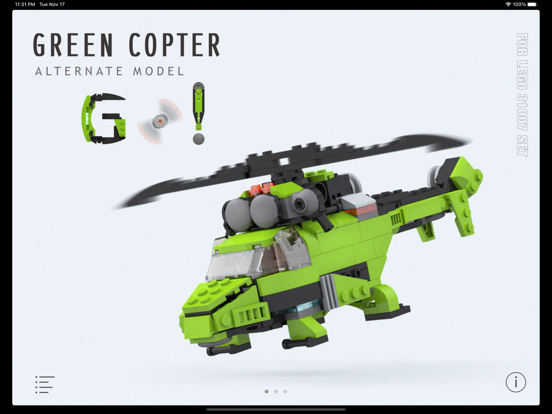 Screenshot #4 pour Green Copter for LEGO 31007