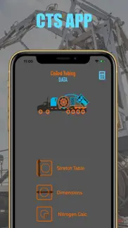 oilfield coiled tubing data iphone screenshot 1