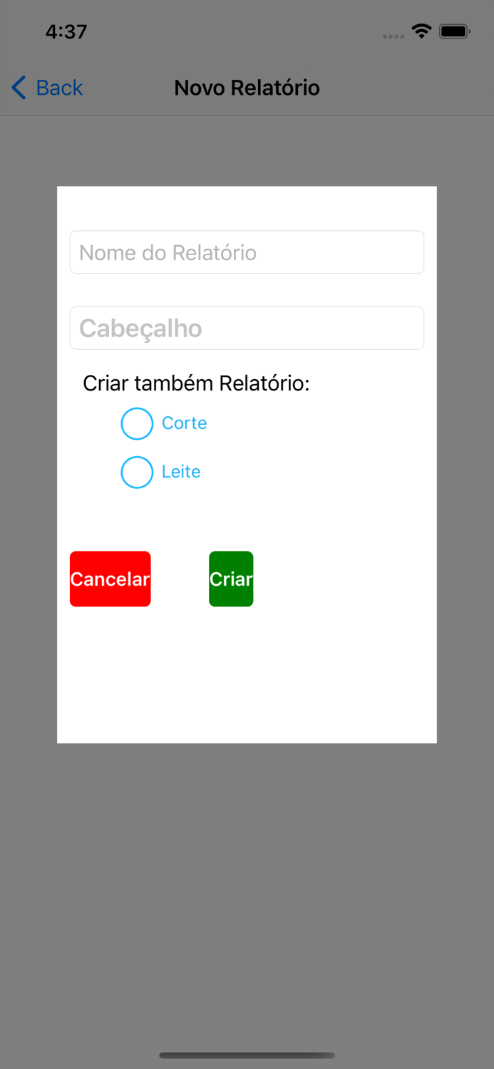 Alta Secretaria Relatório