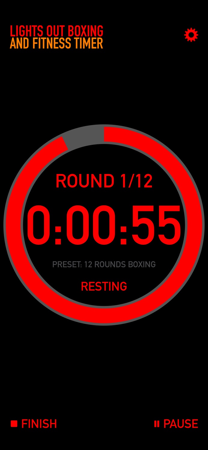 Lights Out Boxing Timer