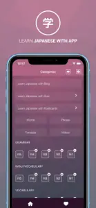 Learn Japanese N5~N1 ( JLPT) screenshot #1 for iPhone