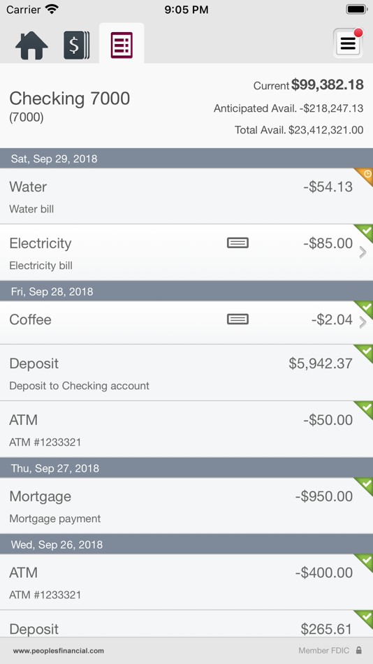 #5. Peoples State Bank Business (iOS) 由: Peoples State Bank of Prairie Du Chien