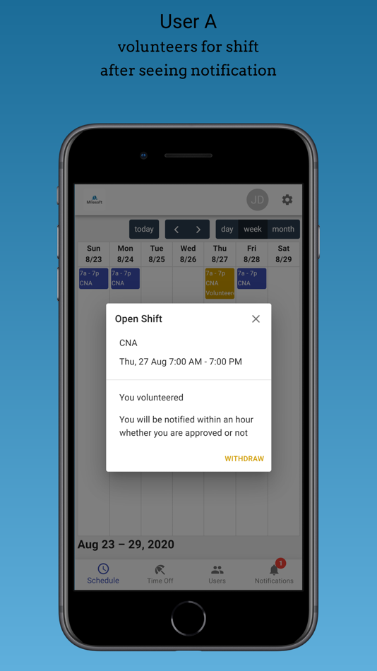 #5. Milesoft Schedule (iOS) 来自: Mile Software LLC