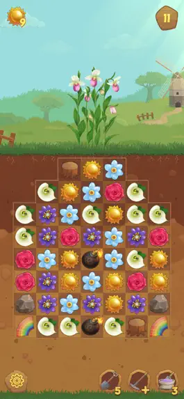 Game screenshot Flower Book: Match 3 game mod apk