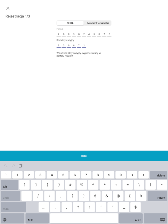 mSzafir iPad screenshot 3 - Business app