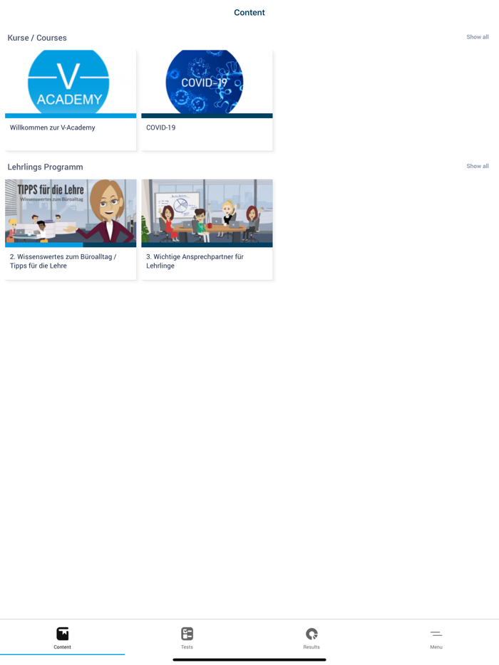 V-Academy Mobile Learning