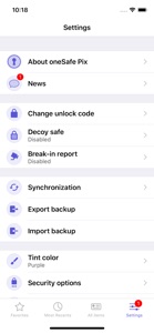 oneSafe Pix 4 screenshot #5 for iPhone