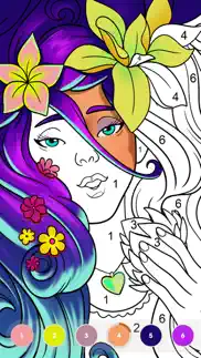 paint by number: coloring game iphone screenshot 1