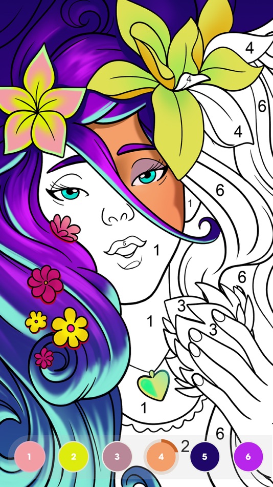 #1. Paint by Number: Coloring Game (iOS) 由: Wildlife Studios